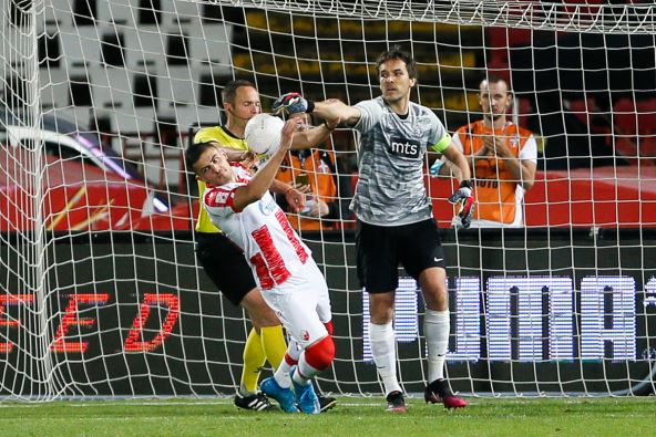 Vladimir Stojković i Nikola Krstović sukob u finalu Kupa