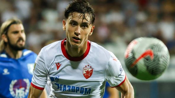 Aleksa Damjanović napadač Crvene zvezde