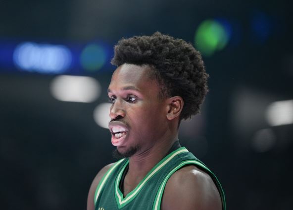 Ti Džej Šorts na meču Panatinaikosa