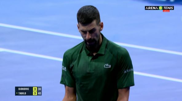 Novak Đoković psuje u Atini na srpskom