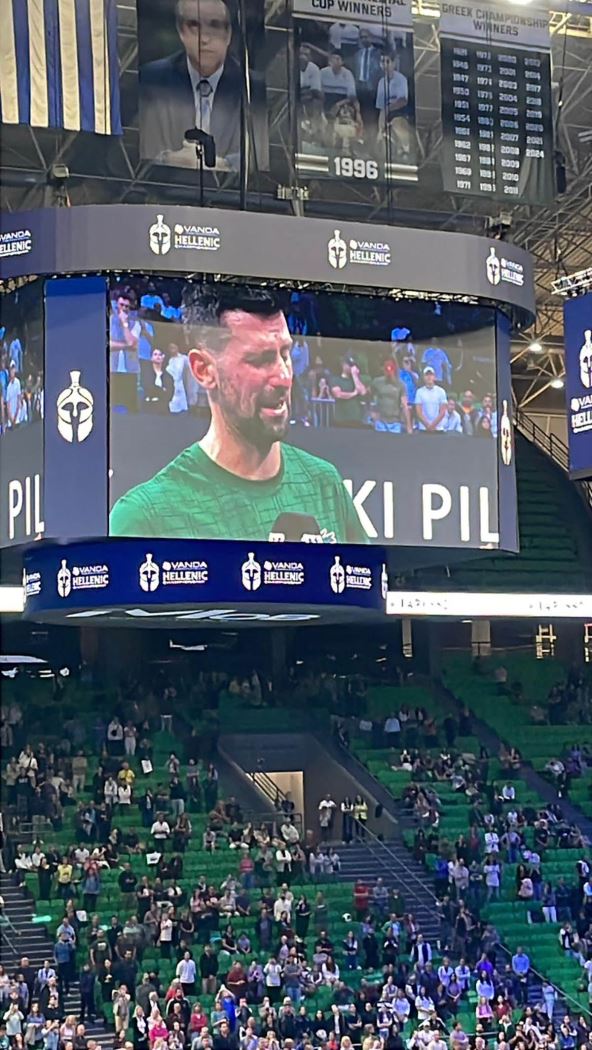 Novak Ðoković plače zbog Nikole Pilića