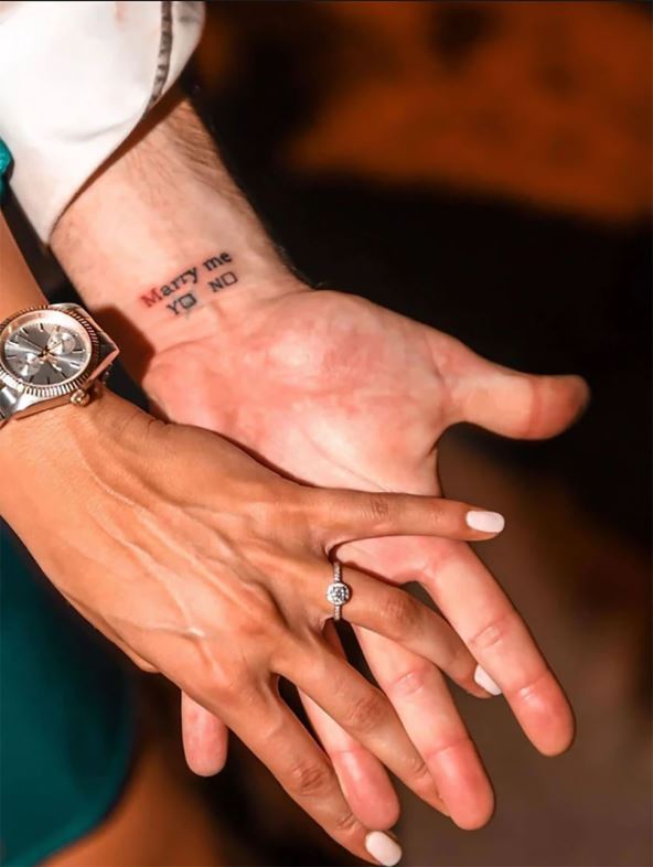 tetovaža Jovana Pantića o veridbi