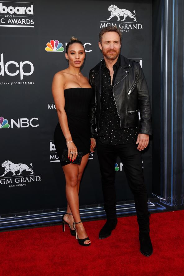 Dejvid Geta sa Džesikom Ledon