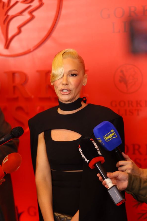 Nataša Bekvalac na događaju u Beogradu