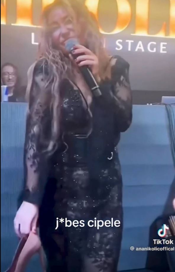 Ana nikolić cipele nastup