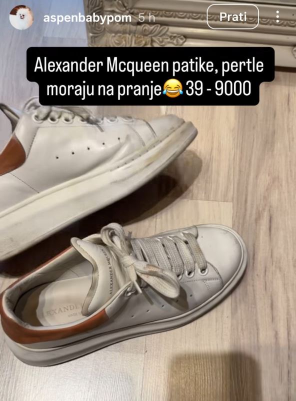 Zorana Jovanović Zorannah prodaje prljave Patike