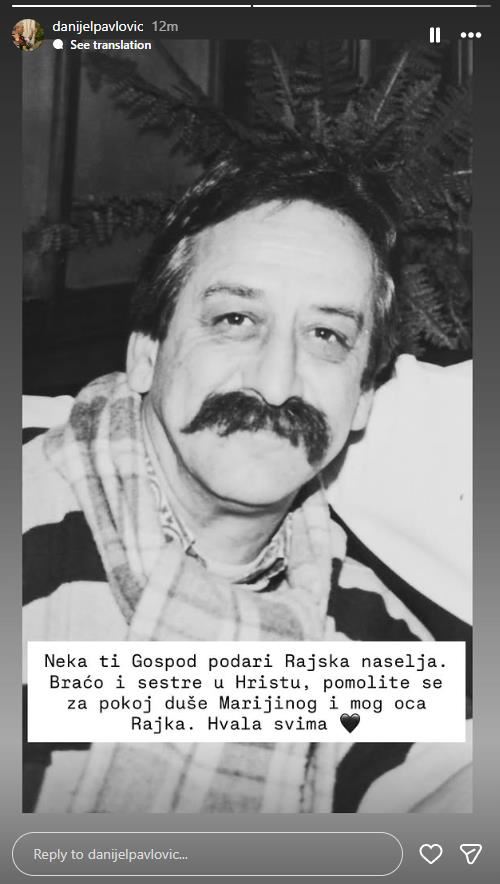 Danijel Pavlović se oprostio od Rajka