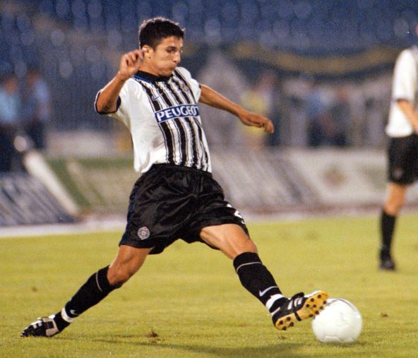 Nenad Stojaković kao igrač Partizana