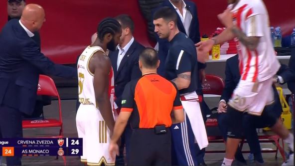 Sami Odželej povreda na Zvezda Monako