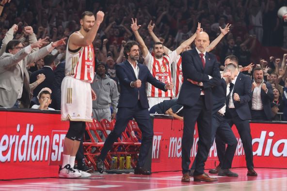 Saša Obradović na klupi Zvezde protiv Monaka