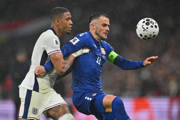 Filip Kostić kapiten Srbije protiv Engleske