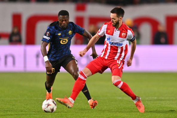 Šansel Mbemba i Mirko Ivanić na Zvezda Lil