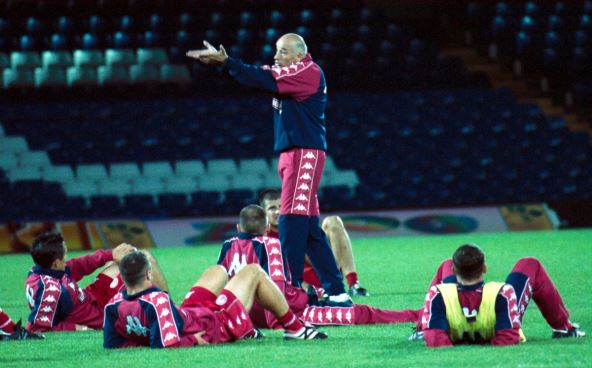 Slavoljub Muslin na treningu Zvezde