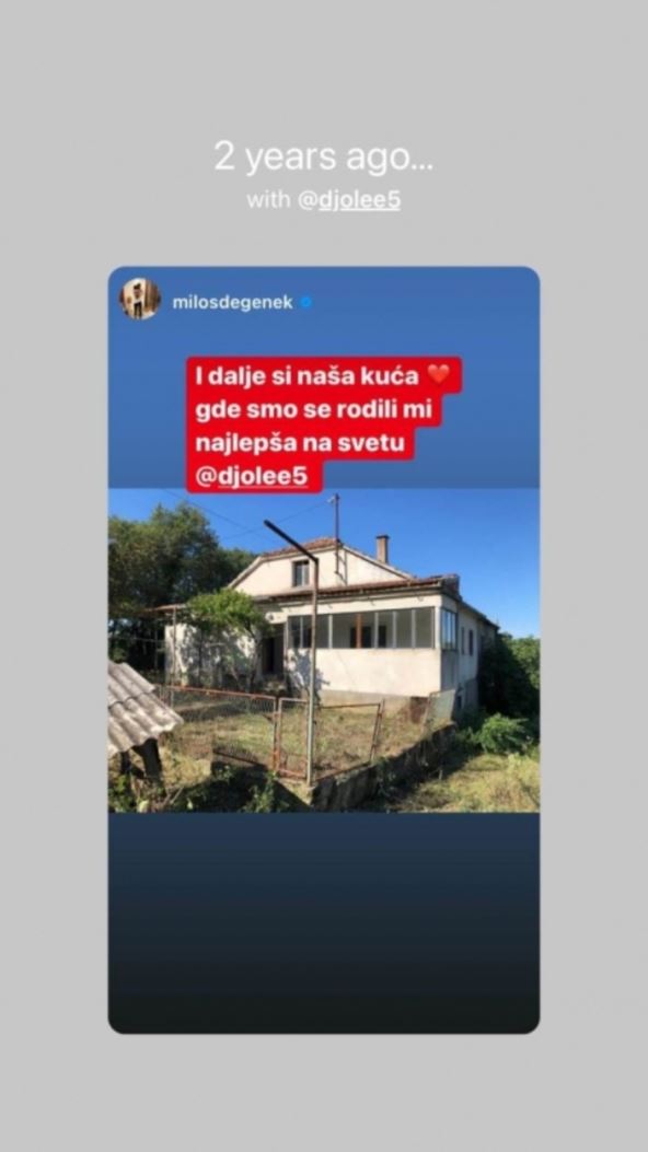 Rodna kuća Miloša Degeneka u Kninu