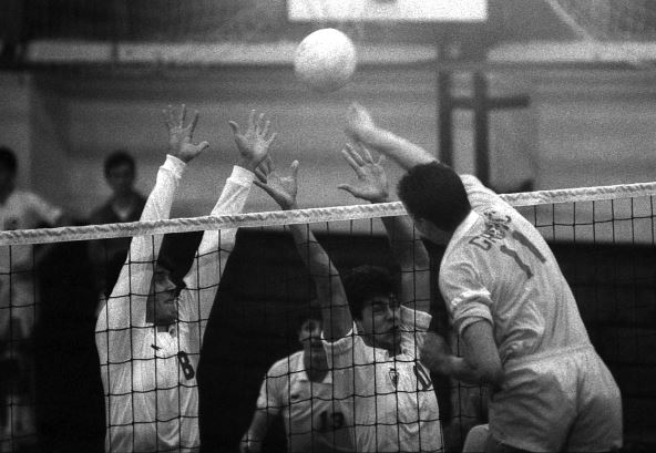 Vanja Grbić odbojkaš Mladost Zagreb protiv Crvene zvezde