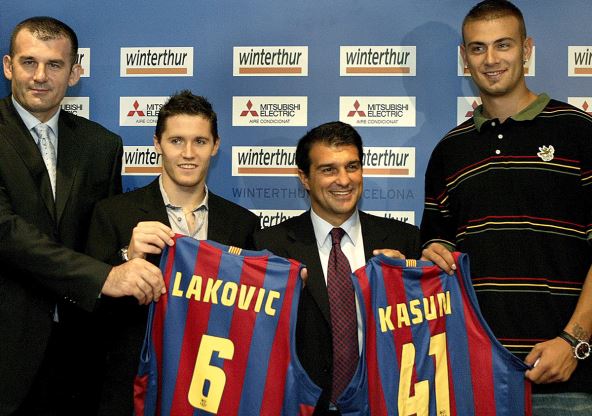 Zoran Savić, Jaka Lakovič, Đoan Laporta i Mario Kasun.