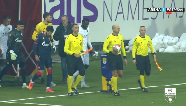 Javor Crvena zvezda po snegu