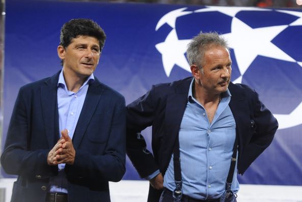 Miodrag Mile Belodedić i Siniša Mihajlović