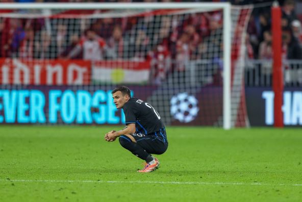 Aleksandar Stanković u dresu Briža u Ligi šampiona