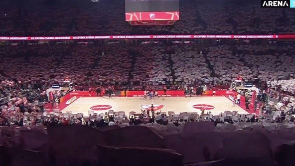 Crvena zvezda Olimpijakos koreografija