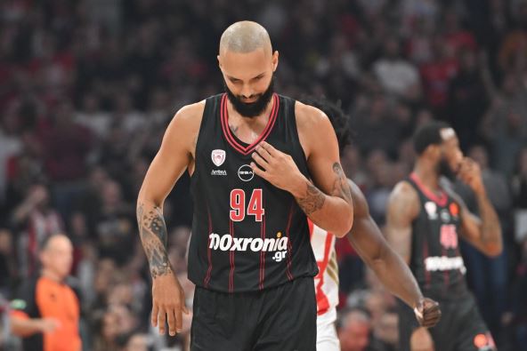 Evan Furnije na meču Zvezde i Olimpijakosa