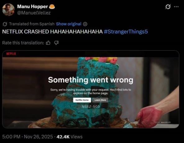 Netfliks pao Stranger Things