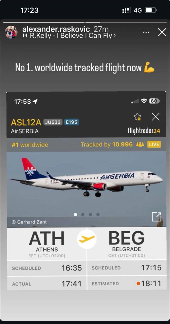 Aleksandar Rašković o letu Željka Obradovića