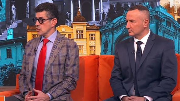 Sa leva na desno: Boris Antić i Milan Ilić