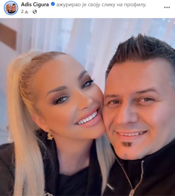 Adis Cigura i Aldina Bajić ponovo su zajedno