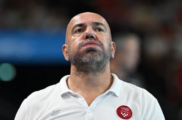 Ivica Tucak na utakmici vaterpolo reprezentacije Hrvatske