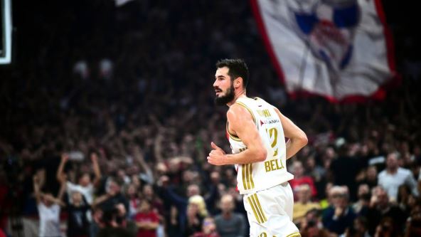 Nikola Kalinić i navijači Zvezde u Areni