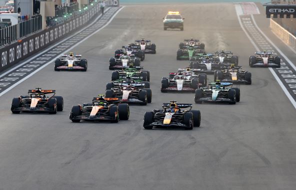 Start trke u Formuli 1 u Abu Dabiju.