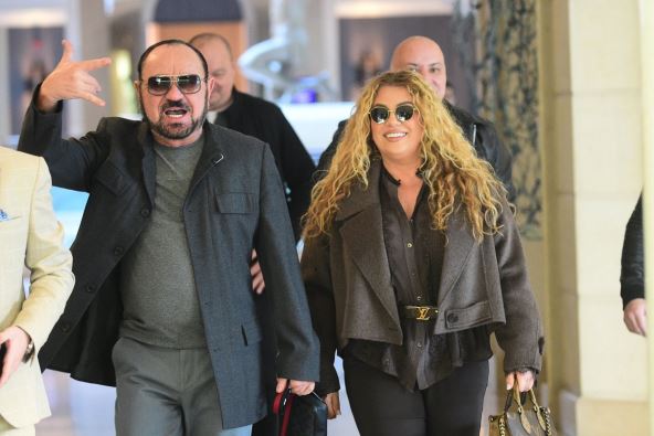 Mile Kitić i Indira Radić