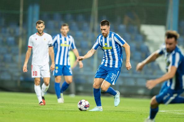 Nedeljko Piščević kao fudbaler Budućnosti