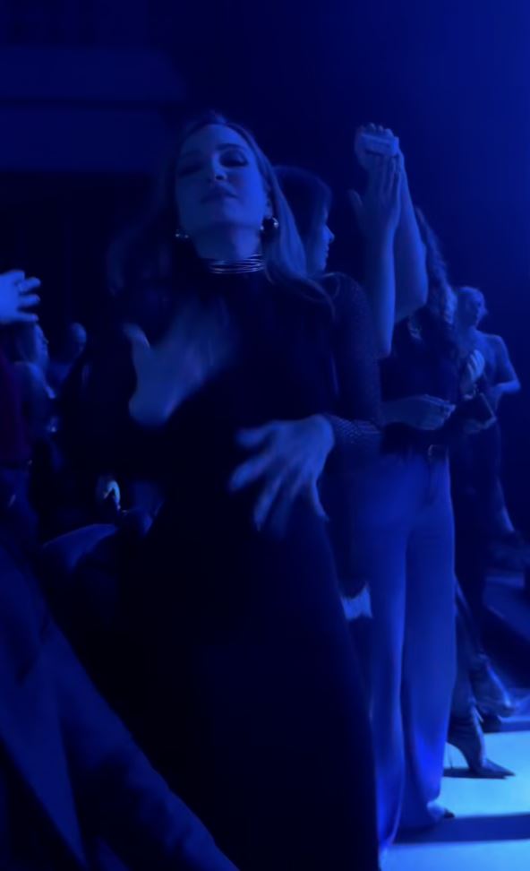 Jelena Tomašević na koncertu Saše Kovačevića