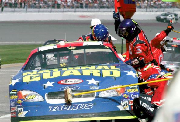 Greg Bifl vozač Naskara