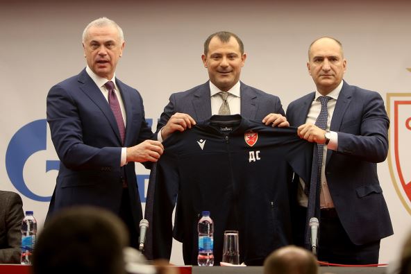 Dejan Stanković sa Zvezdanom Terzićem i Mrkelom.