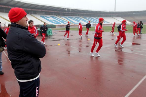 Aleksandar Janković, bivši trener Crvene zvezde.