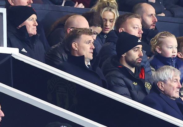 Daren Flečer gleda Junajted i svoje sinove sa Brunom Fernandešom