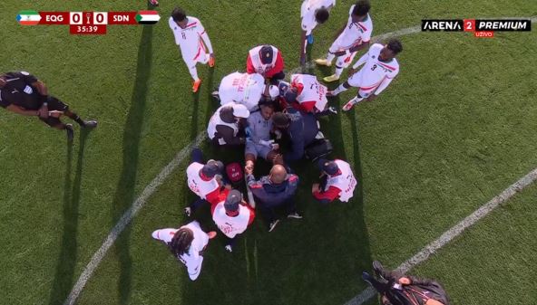 Golman Sudana kolabirao na utakmici Afričkog kupa nacija