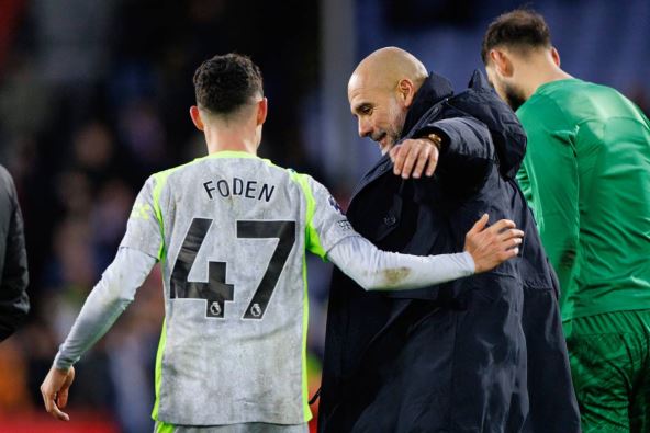 Pep Gvardiola grli Fila Fodena