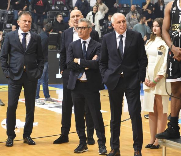 Željko Obradović i Đosep Marija Iskjerdo na Kupu Koraća