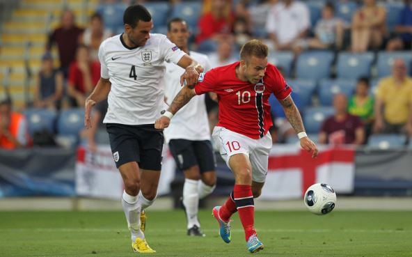 Stiven Koker u dresu Engleske.