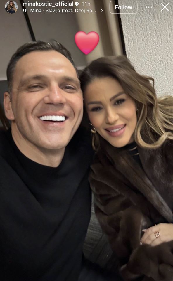 Mina kostić sa dečkom