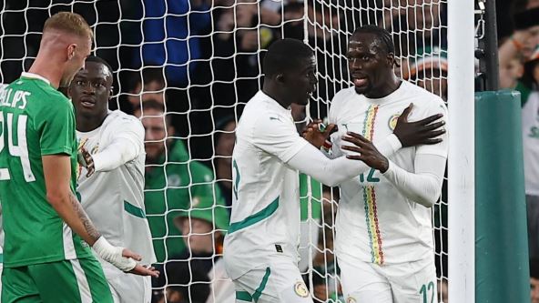 Šerif Endiaje na utakmici reprezentacije Senegala