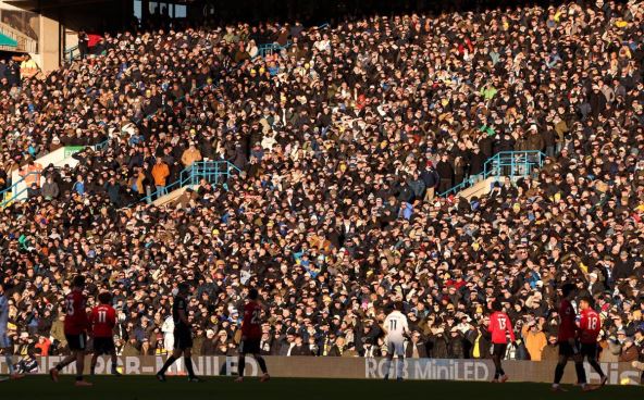 Navijači Lidsa na Eland Roudu