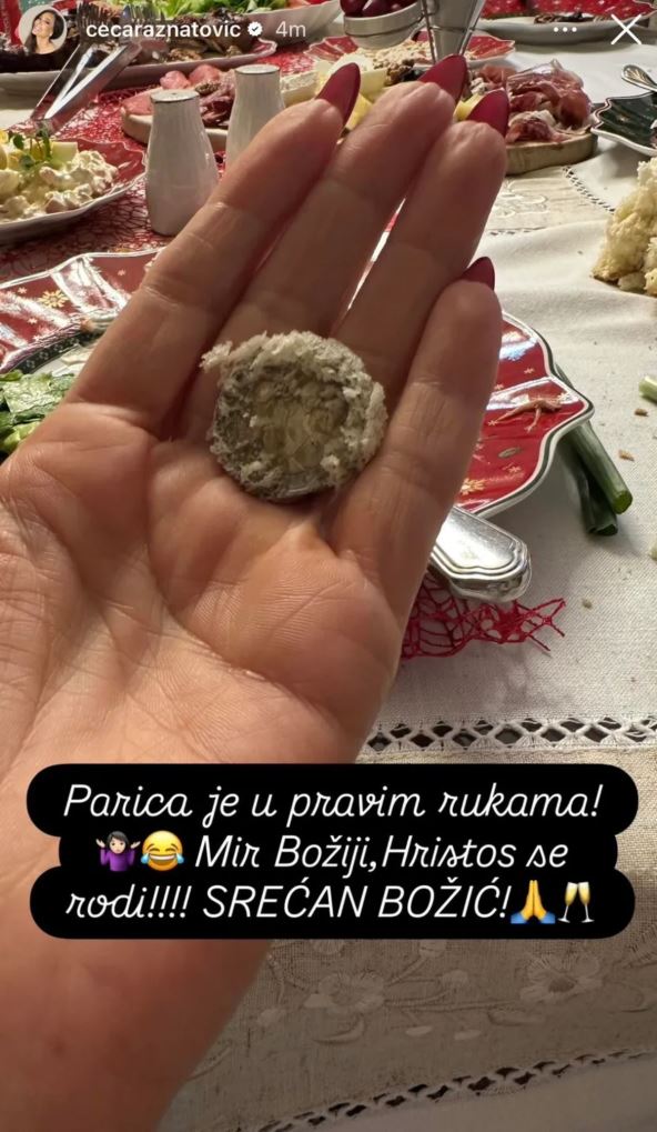 Ceca Ražnatović česnica