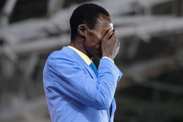 Patris Lumumba na stadionu u Africi