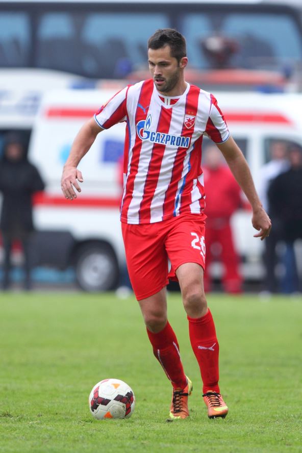 Goran Gogić u dresu Zvezde.