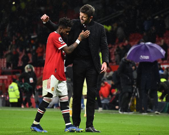 Majkl Kerik kao trener Mančester junajteda